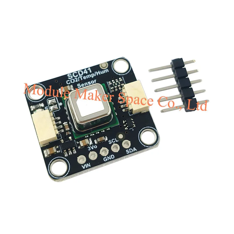 SCD41 High-Precision CO₂ Sensor Module - NDIR Sensor Temperature & Humidity Sensor Module with STEMMA QT/Qwiic I2C
