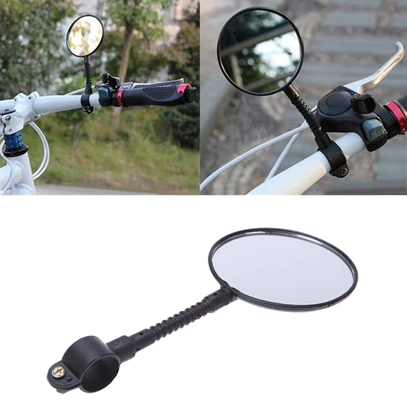 Universal Bicycle Rearview Mirror Adjustable Rotate Cycling Handlebar Rear View Mirrors Scooter Cycling Bike Mirrors For Busines