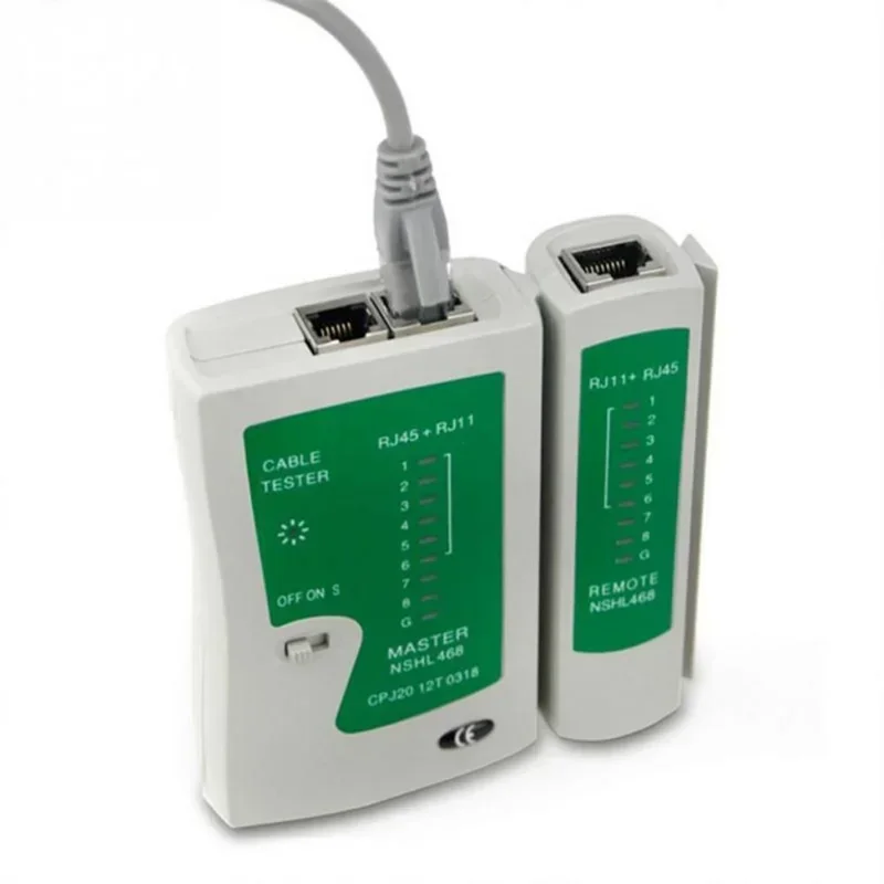 Probador de Cable de red RJ45, RJ11, RJ12, Cat5, Cat6, UTP, LAN, Detector de línea telefónica, herramienta de seguimiento