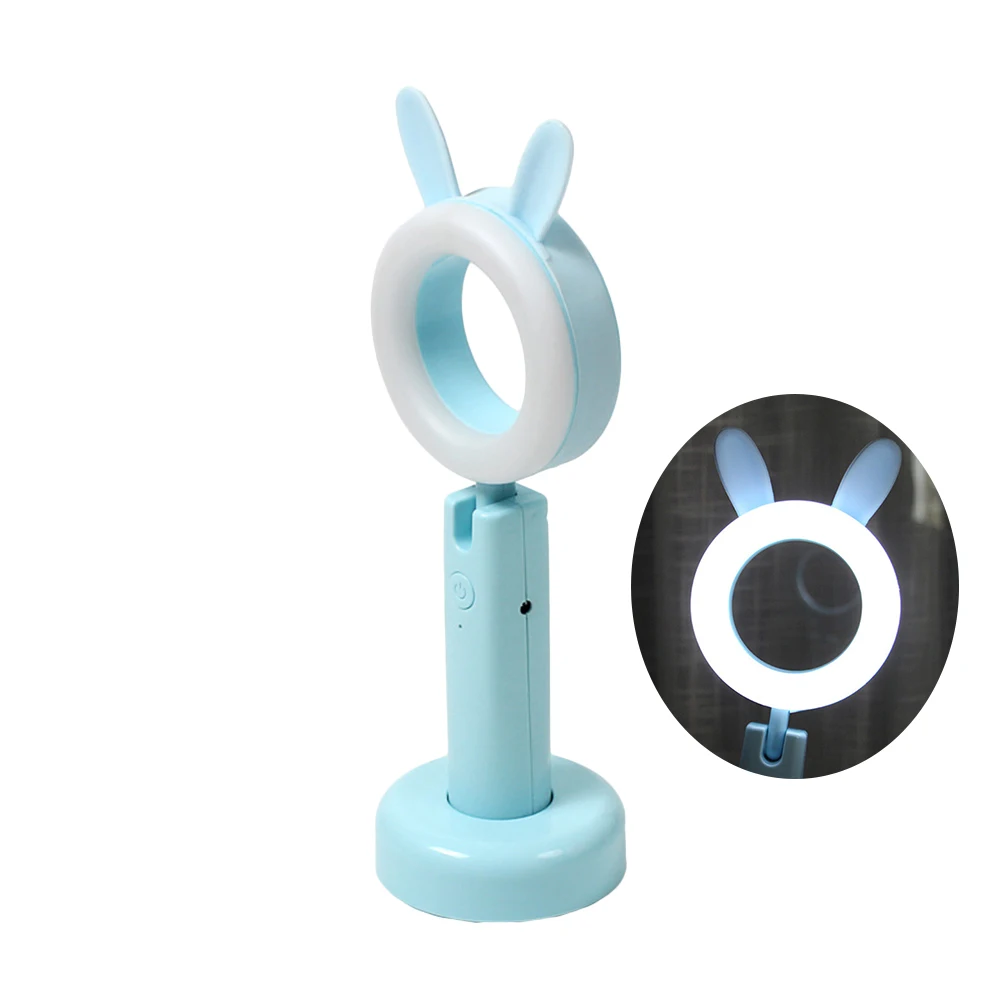 

Rabbit Small Light Creative Students Learning Table Lamp Decorative Bedside Home Office LED Energy Home Decor Lamp Gift