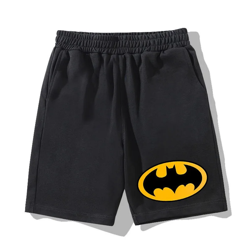 Personalidad DC The Flash Batman creativo anime impreso patrón casual moda versátil suelto transpirable cómodos pantalones cortos