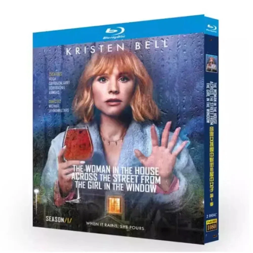 Window girl's eyes across the street in the house, female BD Blu ray HD 2 disc New Sealed Box Set