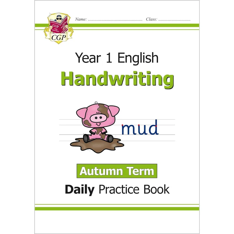 

New KS1 Handwriting Daily Practice Book Year 1 Autumn Term CGP Books Coordination Group Publications 9781789085426 Book
