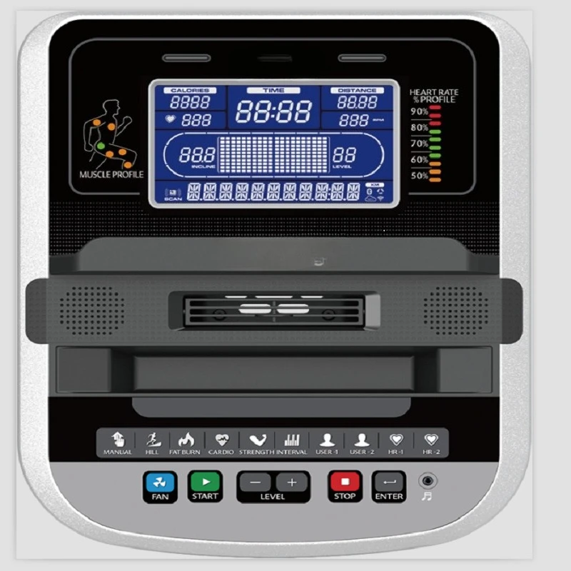 Household electromagnetic elliptical machine Light commercial multi-step spacewalk machine Motion ellipsograph