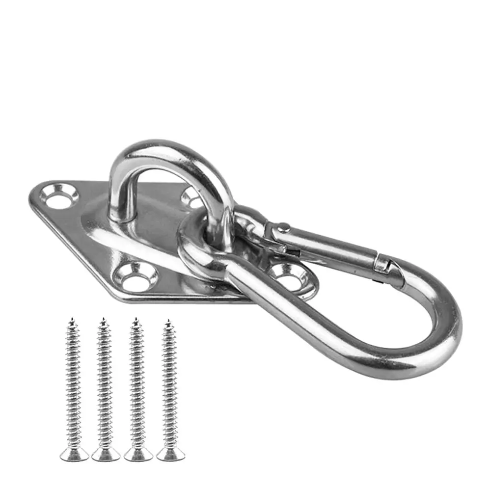 Stainless Steel Sandbag Hook Hammock Bracket Buckle Sex Swing Hanger Suspension Hook Ceiling Mount Kit Awning Accessories