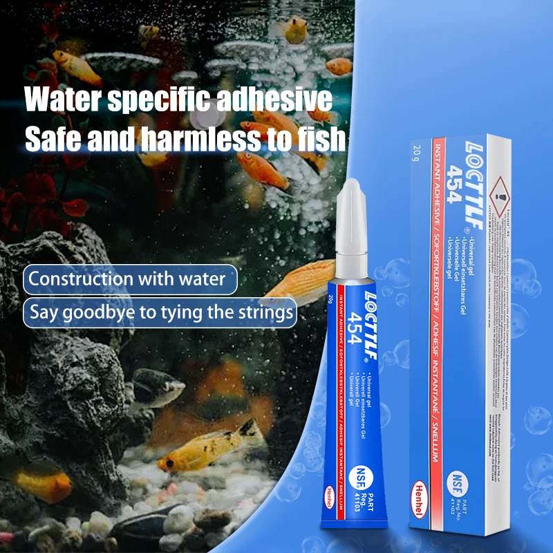 2024 New Products Fish Tank Landscaping Moss Glue Aquarium Aquatic Water Grass Stick Fixing Glue Aquatic Plants Driftwood Underw