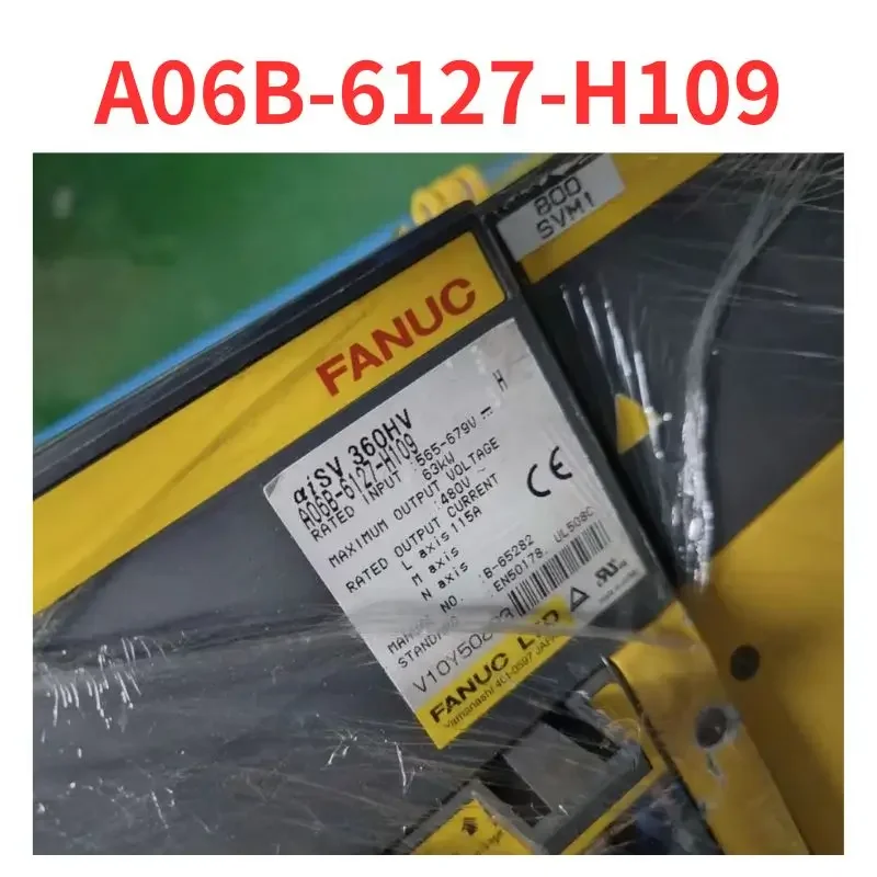 б/у привод A06B-6127-H109, функции хорошо протестировано и быстро отправлено.
