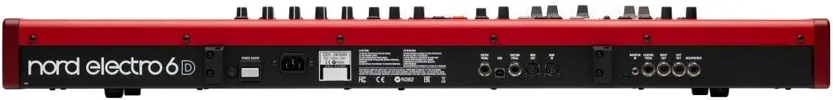 AMS-NELECTRO6D-61 61鍵セミウェイテッドウォーターフォールキーボード リニューアル プレミアム品質 ミュージシャン向け