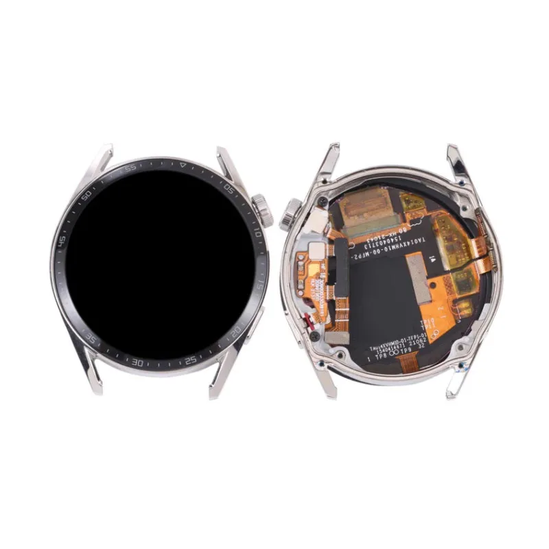 For Huawei Watch GT3/JPT-B19 46mm LCD Display and Touch Screen Assembly With Frame Silver