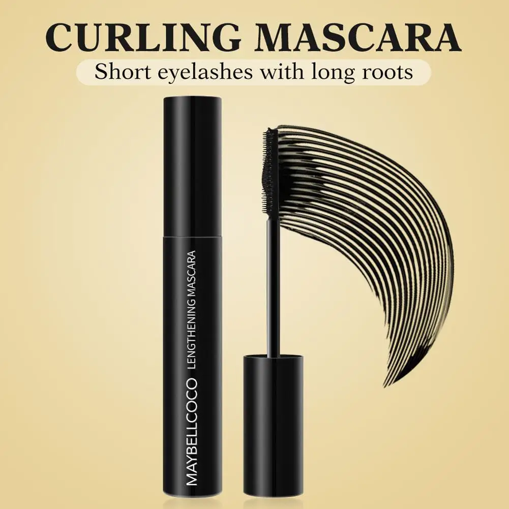 10ml 3D ナチュラルブランド Maybellcoco ロングマスカラ 24時間持続 防水 速乾 スーパーブラック ボリュームカーリングマスカラ