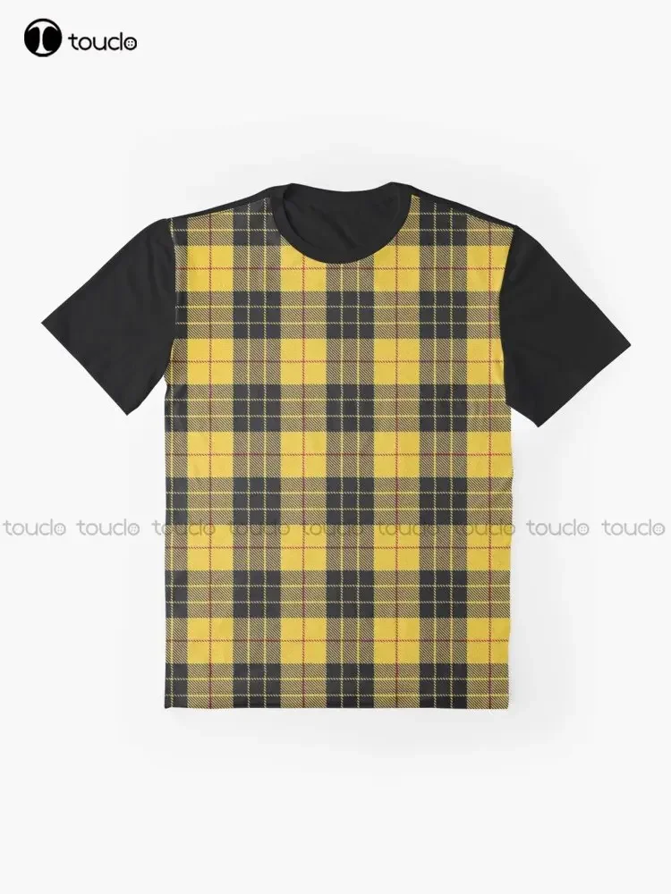 Clan Macleod Tartan Graphic T-Shirt Custom Aldult Teen Unisex Digital Printing Tee Shirts Custom Gift Xxs-5Xl Streetwear