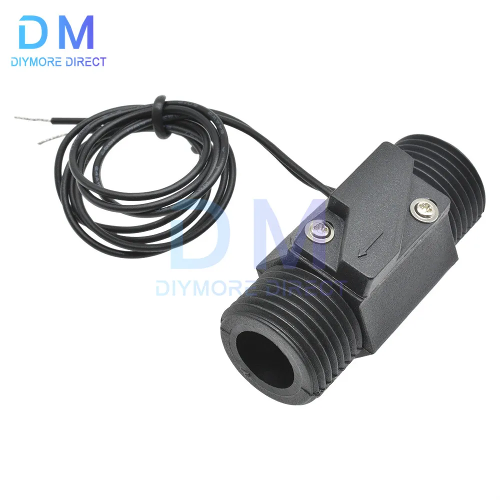 

Plastic Water Flow Switch Vertical/Horizontal Water Sensor Magnetic AC 220V 3A