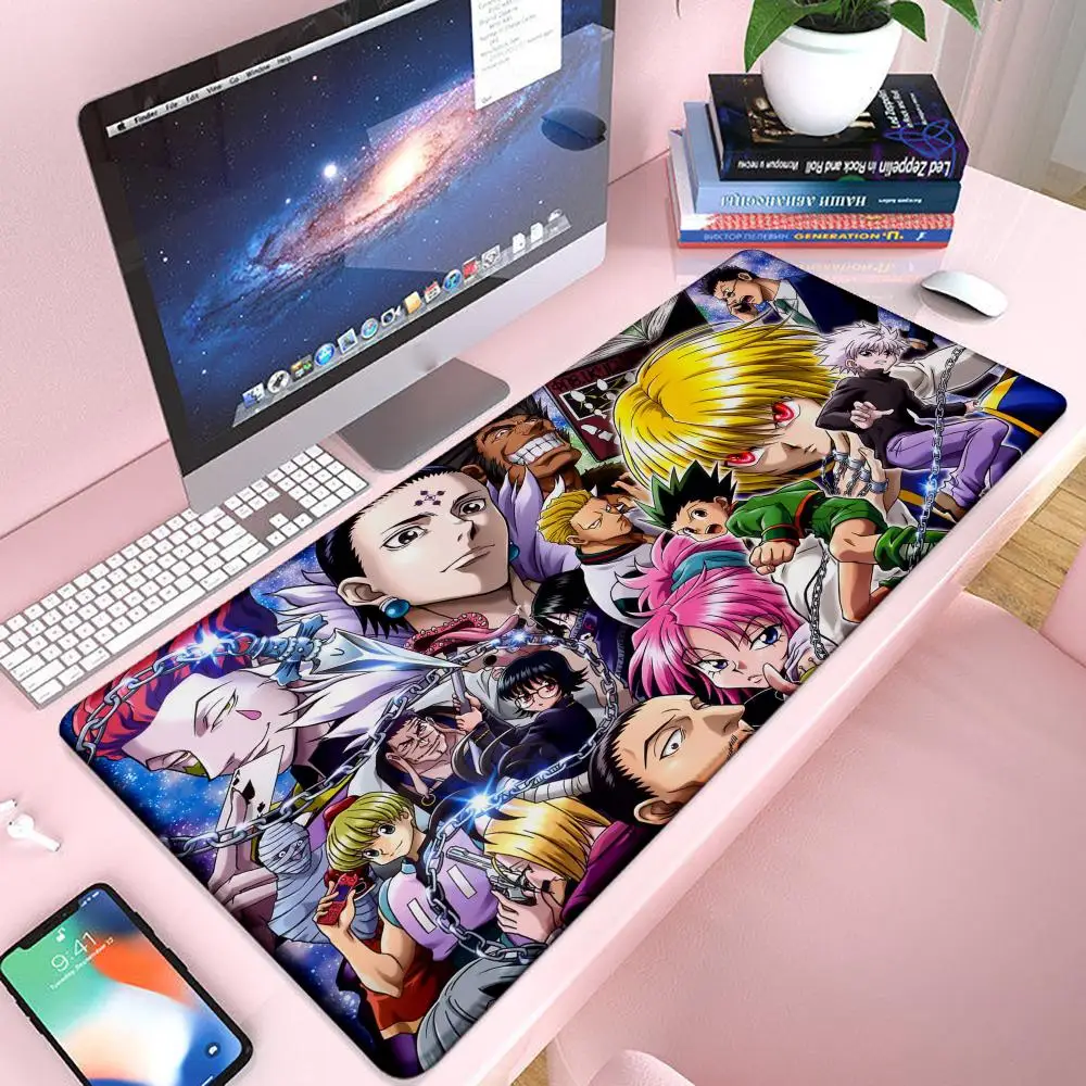 

Коврик для мыши Hunter X Hunter Gaming 900 × 400 Коврик для мыши Gamer Xxl Коврик для мыши Офисные аксессуары Клавиатура Длинный коврик Коврик для компьютерного стола