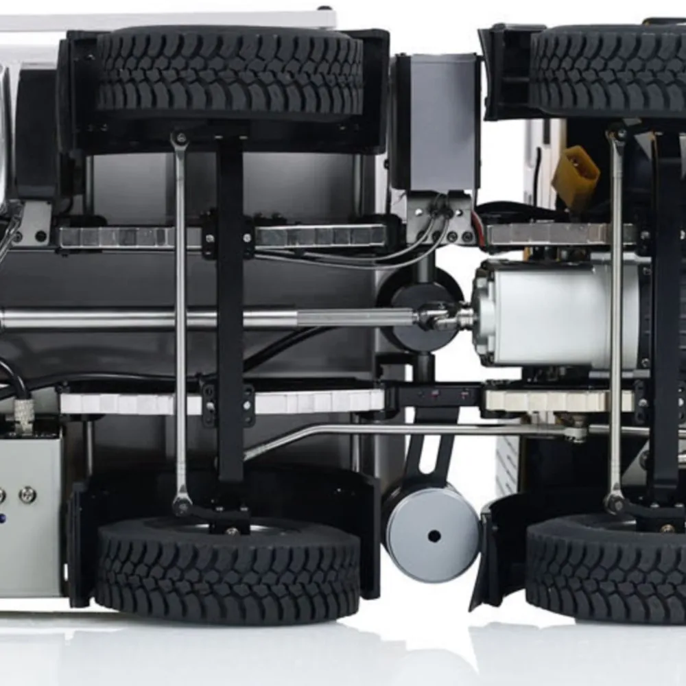 1/14 Metal RC Hydraulic Flip-over Cover Tipper Truck 8x4 Remote Control Dumper Car Painted Finished Vehicle Model Gifts