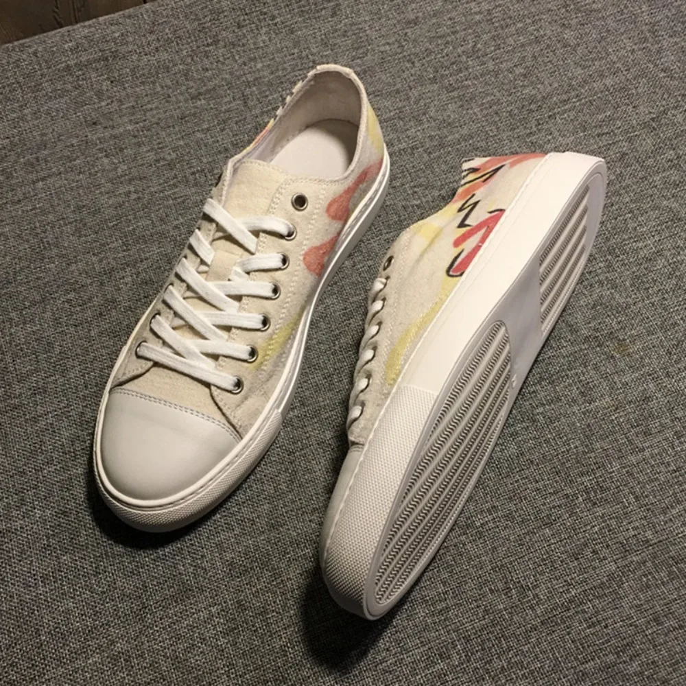 QHCCID Casual Canvas Shoes - Summer Breathable Fabric Shoes, Low-Top Trendy Footwear suitable for both men and women