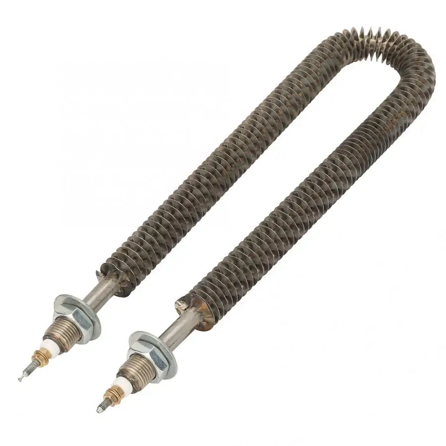 

U Type Finned Electric Heat Tube Stainless Steel Fin Heating 220V 1KW U Shape Heating Pipe