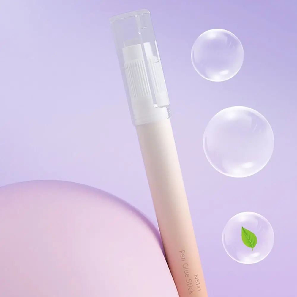 1/3PCS Cute Cartoon Pen Style Glue Stick DIY Super Strong Adhesives Solid Glue Paper Sticker PVA ACR Glue Student