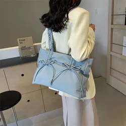 Hot Selling Fashion Nylon Pleated Women's Crossbody Bag New Casual Trend Versatile Large Capacity Tote Women's Shoulder Bag