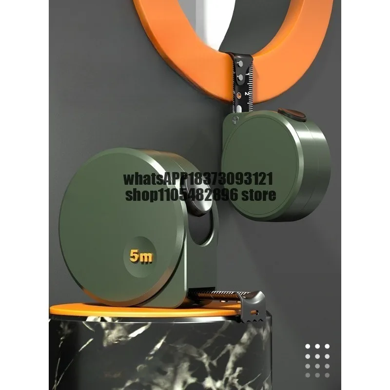 Light luxury tape measure 3m 5 meters high precision durable steel ruler waterproof wear-resistant anti-drop box ruler