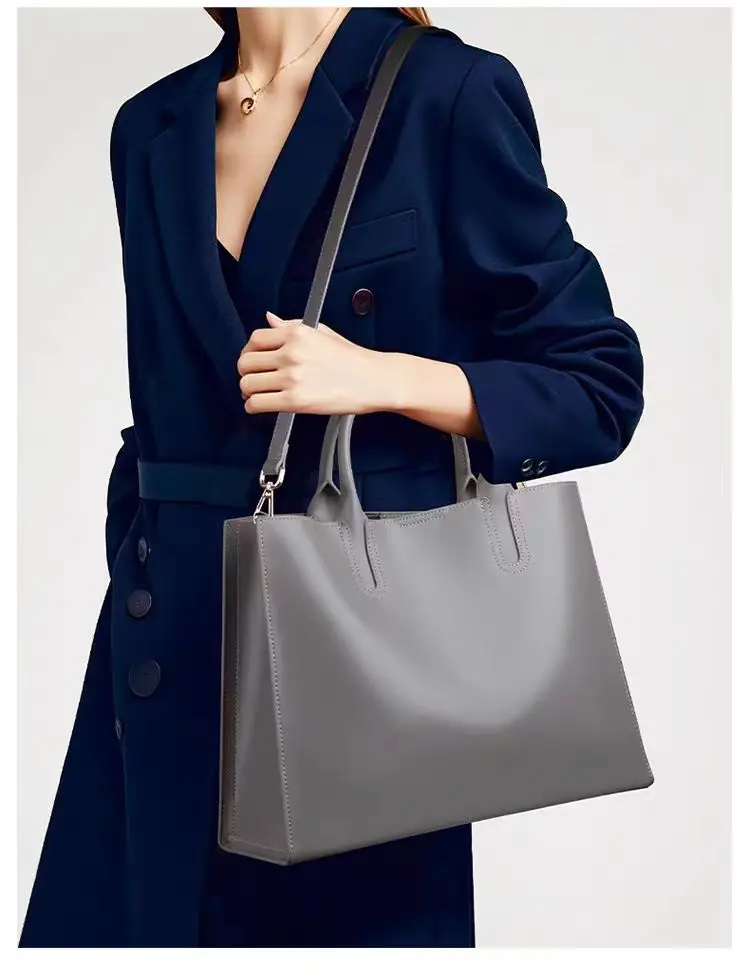 Luxe draagtas voor dames, echt leer, driedimensionaal ontwerp, zachte crossbodytas voor stijlvolle opslag