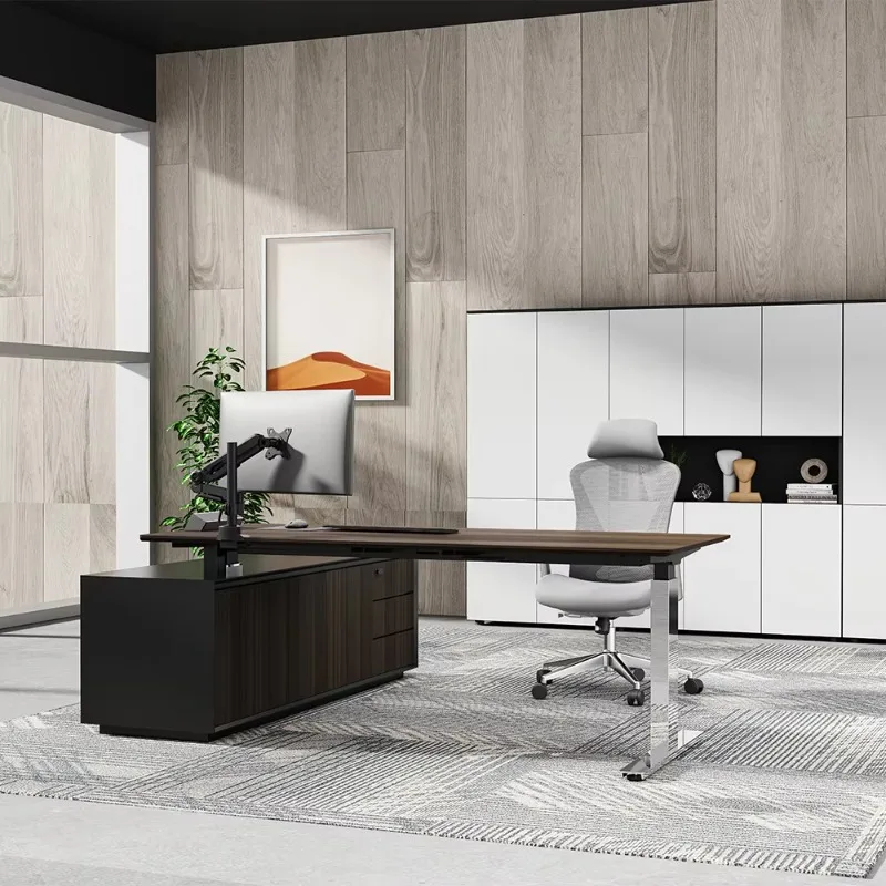 

Новейший регулируемый по высоте стол-трансформер с металлическим каркасом, 3-ступенчатая регулировка, для домашнего офиса