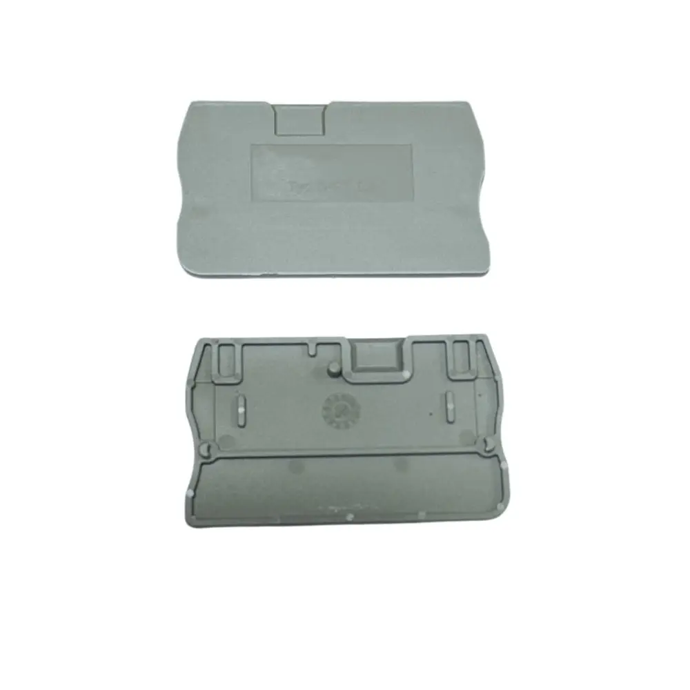 D-PT2.5 End Plate for PT2.5 Push-in Terminal Block, DIN Rail Terminal Block Side Partition Insulation Plate