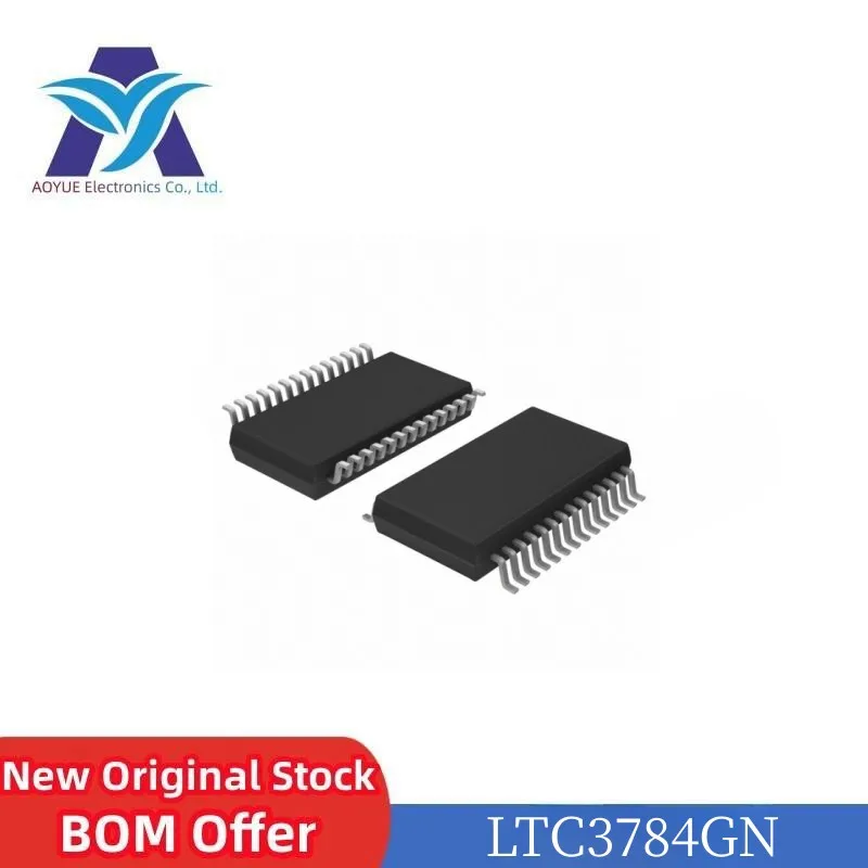 LTC3784 LTC3784IGN LTC3784EGN LTC3784HGN LTC3784MPGN code: LTC3784GN SSOP-28 60V PolyPhase Synchronous Boost Controller Power ic