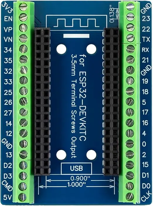 NANO V3.0 Controller Terminal Adapter Expansion Board NANO IO Shield Simple Extension Plate For Arduino AVR ATMEGA328P