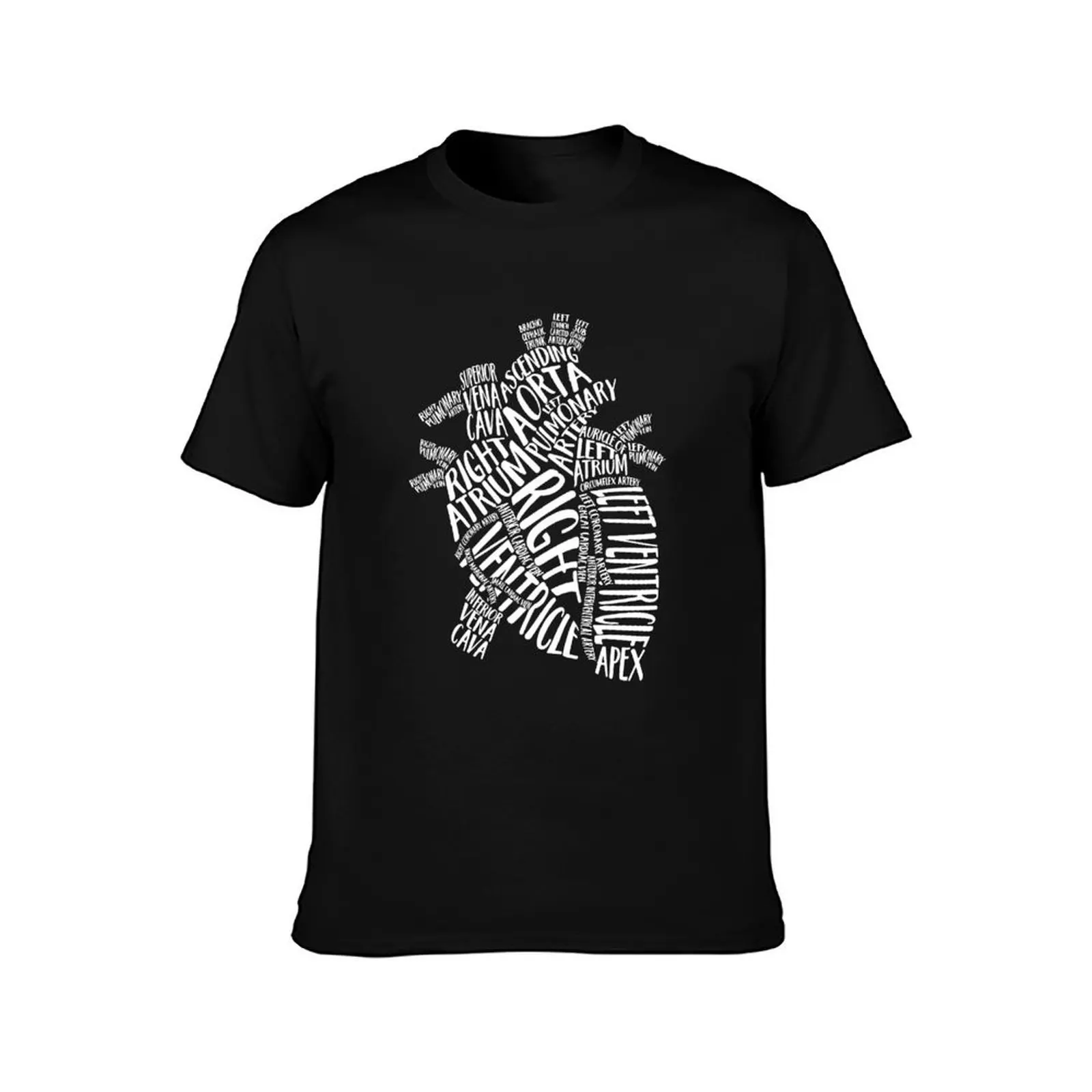 Cardiac Nursing, Right, Atrium, Apex, Arota, A Heart T-Shirt, Summer Casual Cotton Tee, Oversized Streetwear Tops, 100% Cotton