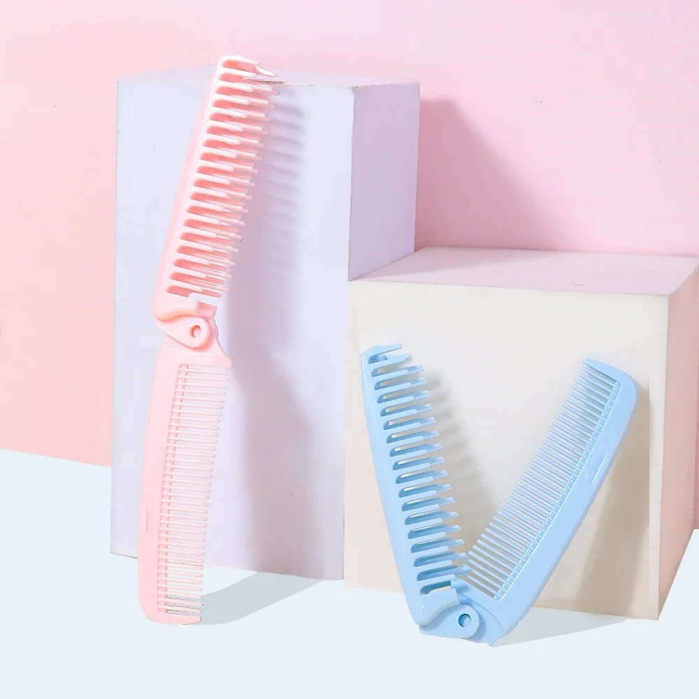 Professional Massage Hair Comb Anti-Static Styling Folding Hair Comb Travel Foldable Hair Comb Brush Portable Hairdressing Tools