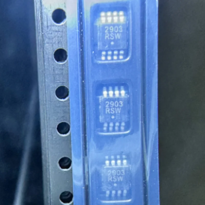 10 Brand New Original Lm2903Dmr2G, Silk Screen 2903, Smd Msop8, Low Offset Voltage Dual Comparator Chip