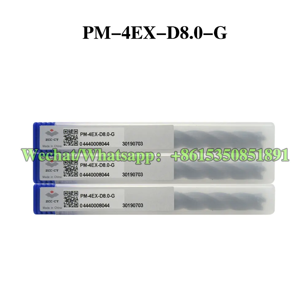 ZCC CT PM-4EX-D3.0-G PM-4EX-D4.0-G PM-4EX-D5.0-G PM-4EX-D6.0-G PM-4EX-D8.0-G PM-4EX-D10.0-G/D12.0-G/D16.0-G/D20.0-G KMG405