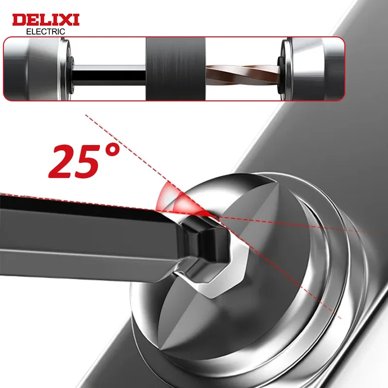DELIXI ELECTRIC Allen Key Set，Allen Hex Wrench Screwdriver Set With Sleev Universal Torque Long Metric,for Motorcycles, Bicycles 썸네일 2