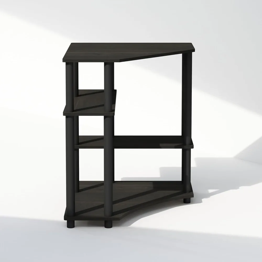 ชั้นวางของอเนกประสงค์แบบเข้ามุม, ชั้นวางหนังสือ, สีเอสเปรสโซและสีดำ