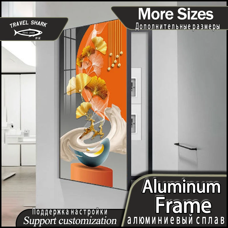 

Nordic Modern Covers Electrical Panel Decorative Painting Home Living Room Restaurant Wall Art Decor Poster Mural Picture Frame