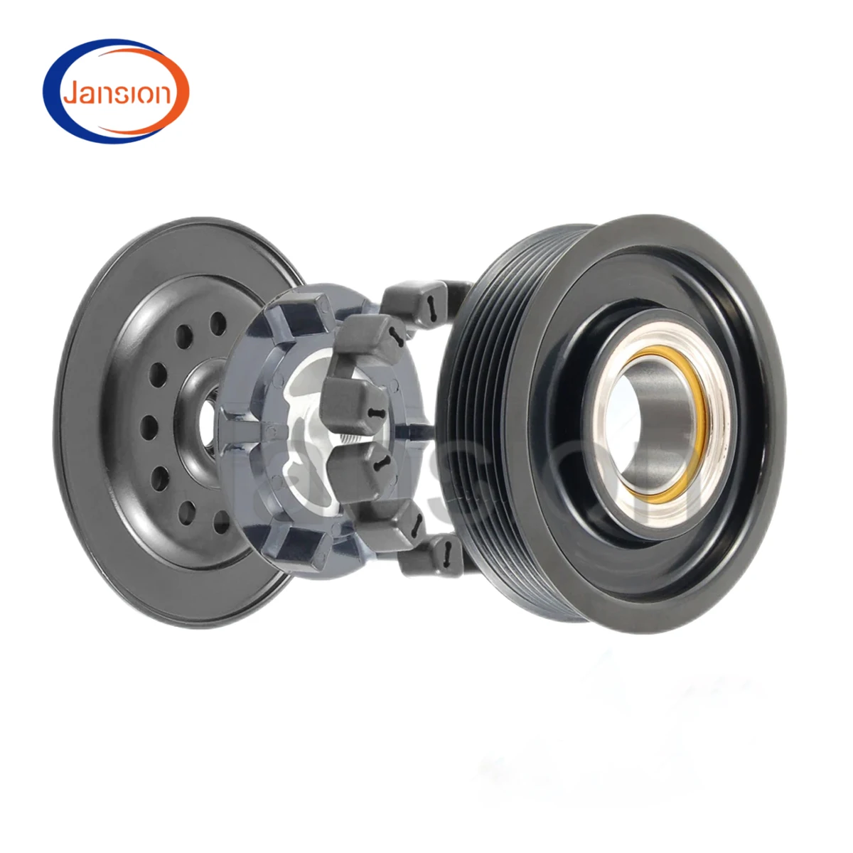 AC A/C Air Conditioning Compressor Clutch Pulley 5SL12C FOR FIAT  GRANDE PUNTO 199 1.3D MULTIJET OPEL CORSA D 55702161 5D3375100