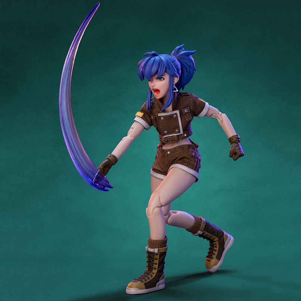 TUNSHI STUDIO METAL SLUG TS-012 1/12 Scale Female Soldier Leona 14.5cm Full Set Collectible Action Figure Model Doll - view 2