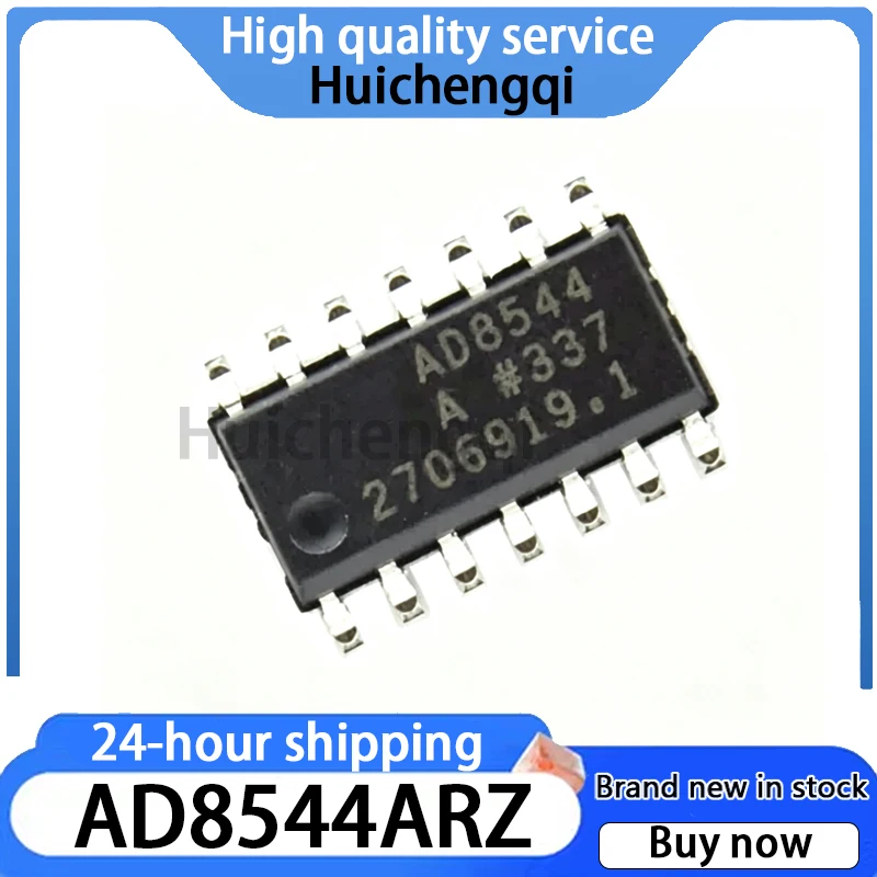 10PCS New AD8544ARZ AD8544 Package SOP-14 Precision Operational Amplifier IC Chip Integrated in Stock