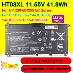 For HP Pavilion 14-CE0025TU 14-CE0034TX 15-CS0037T 250 255 G7 HT03XL Laptop Battery HSTNN-LB8L HSTNN-LB8M HSTNN-DB8R 41.9Wh