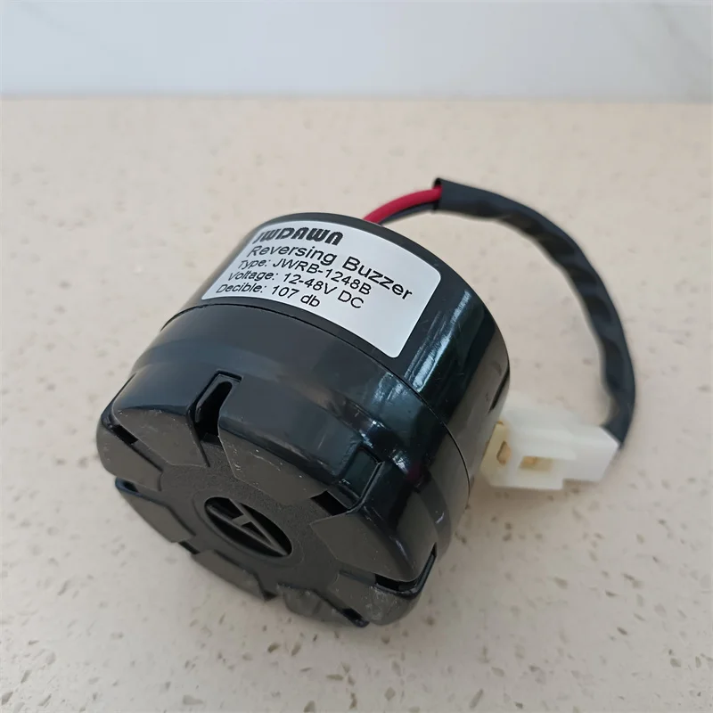 Wide Input Range DC12-48V 12V 24V 36V 48V Backup Buzzer 107DB 12 24 36 48 Volt Warning Reversing Alarm Forklift Pallet Golf Cart