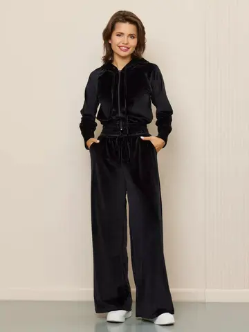 आरामदायक मखमली ज़िपर हुड वाला टॉप और पैंट सेट लंबी स्लीव टू-पीस सूट आरामदायक सांस लेने योग्य महिलाओं का स्पोर्ट्सवियर पहनावा 8 best sales महिलाओं के ट्रैकसूट - №5