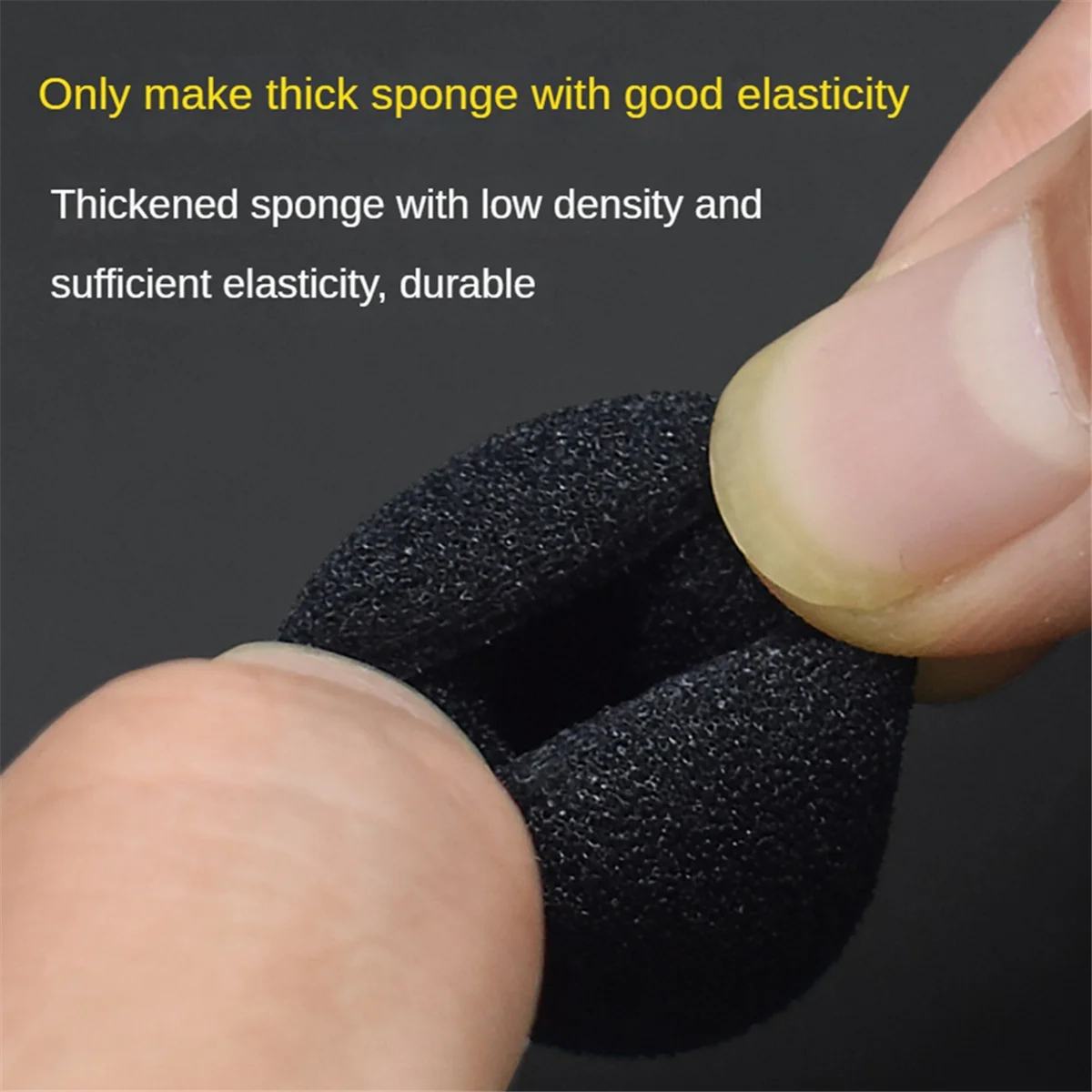 Надежный универсальный губчатый чехол для усилителя, чехол для микрофона, защита для гарнитуры, защита от брызг, пыли, уха, хлопок-ABDQ