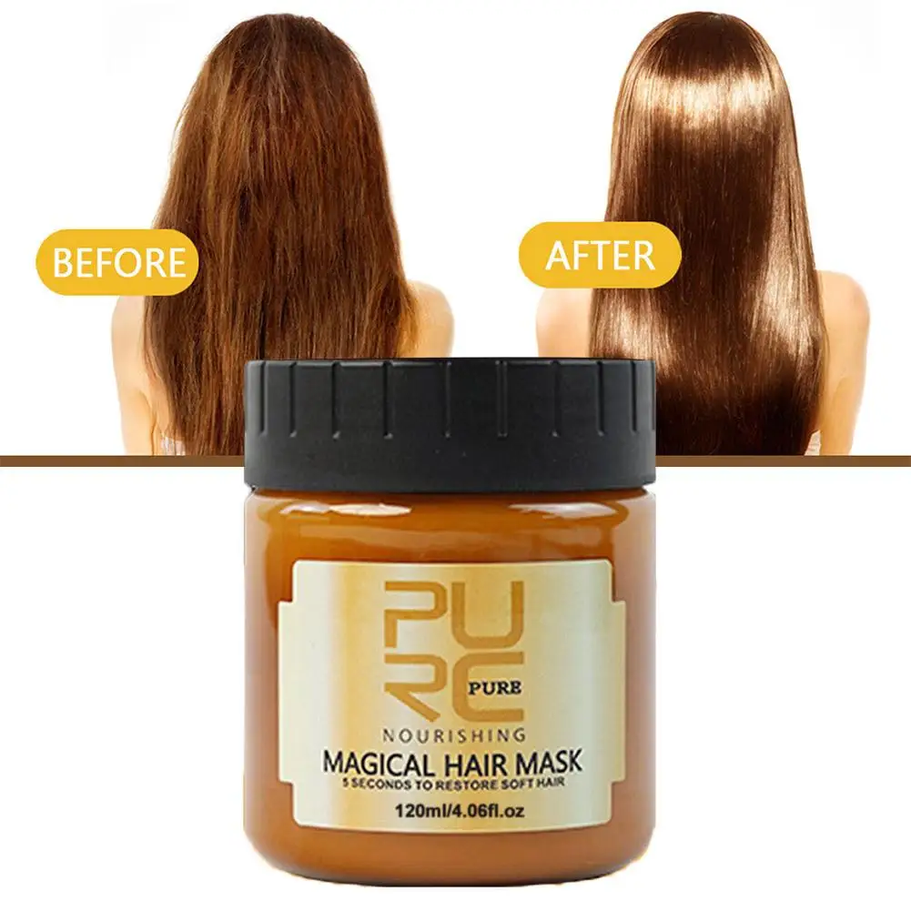 قناع الشعر السحري، زيت مغذي، إصلاح الشعر، أقنعة التجعد التالفة، العناية بالشعر #5