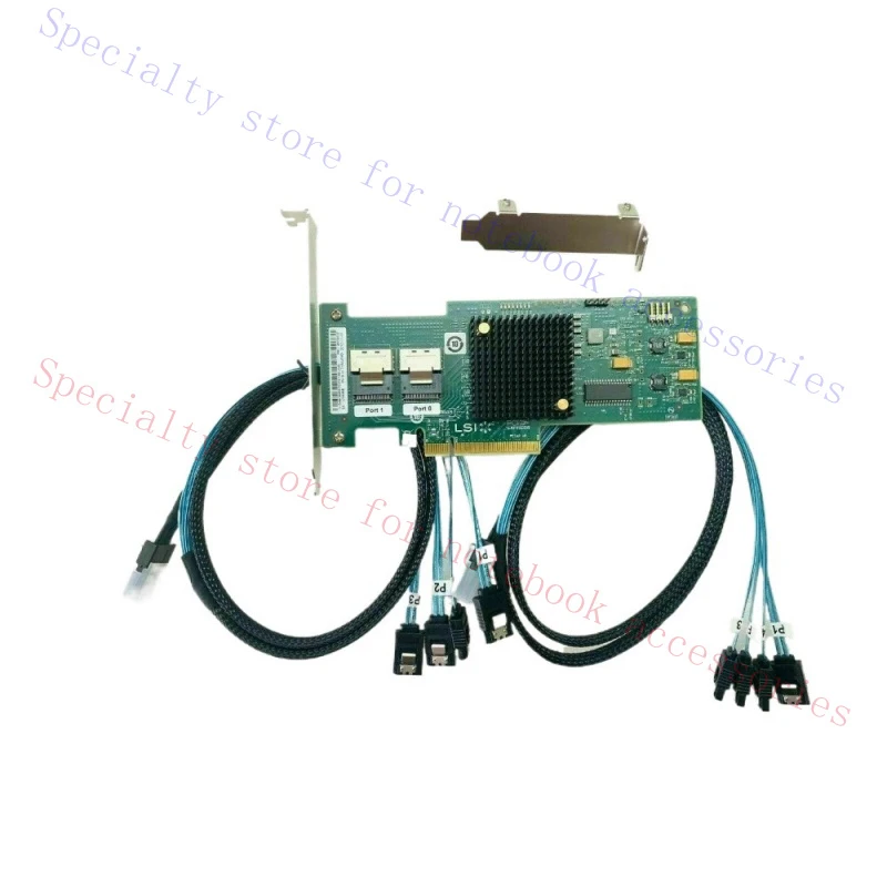 

R+ FOR LSI 6Gbps SAS HBA SAS 911-8i IT Mode ZFS FreeNAS unRAID + 2*SFF-8087 SATA US