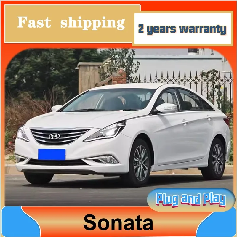 

Car Styling for Hyundai Sonata Headlight 2011-2014 Sonata Head Lamps Sonata 8 DRL Turn Signal Low High Beam Projector Lens