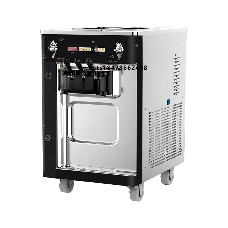 Automatic New Snack Machine OP132BA for Frozen Ice Cream Soft Making with Stainless Steel Commercial Use