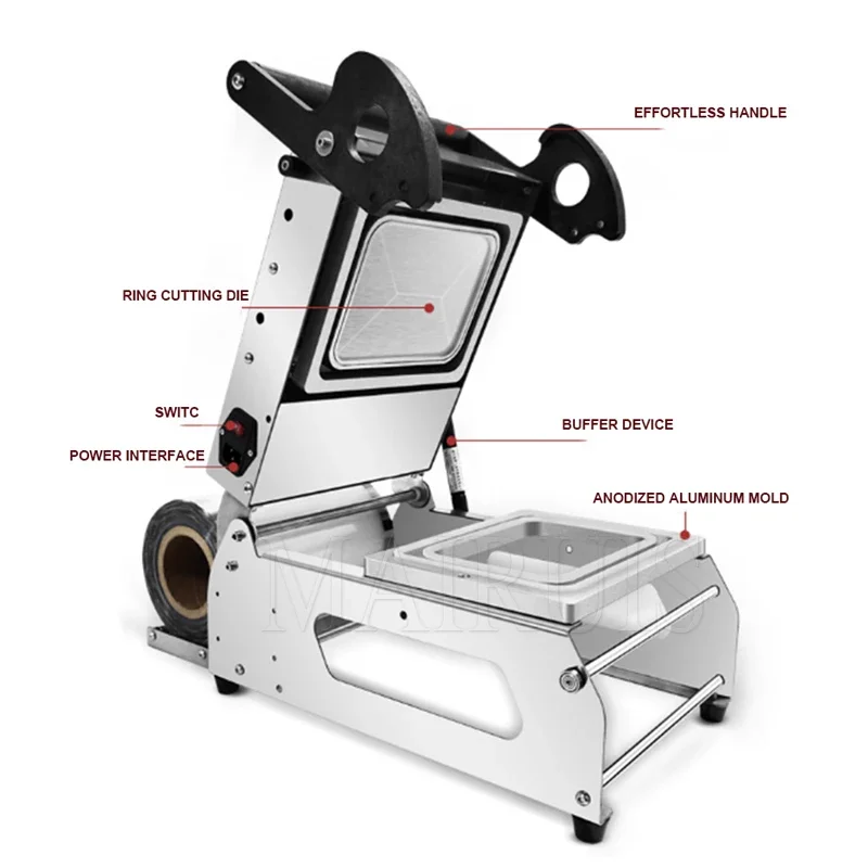 LXT Manual Tray Sealer Lunch Box Machine
