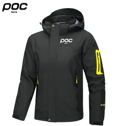 Moto POC Men Cycling Rain Jacket Ride Racing Waterproof Enduro MTB Jackets Motorcycle Mountain Bikes Clothing Bicycle Windbreake