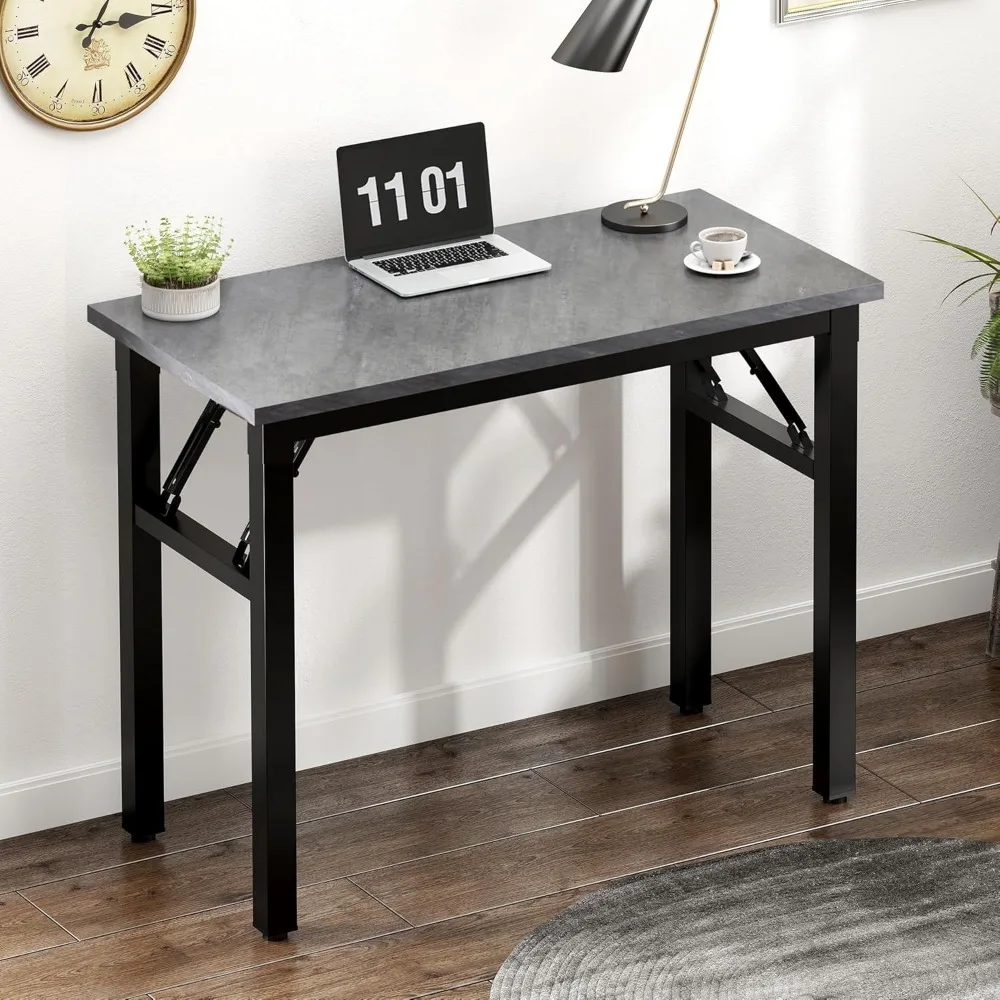 Klappbarer Computertisch, 31,5 Zoll, faltbar, für Büro, Schreiben, Arbeit, Studium, Kinder, Schüler, Lehrer, Zuhause, Schlafzimmer, Tisch für kleine Räume