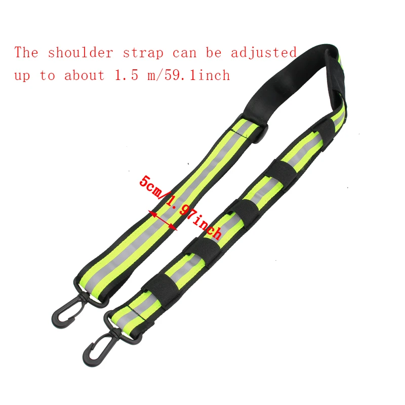 Sash Safety Shoulder Belt,Handheld Radio Case Bag Elasticated Strip Adjustable Sports Rescue Harness Shoulder Strap Safety Belt